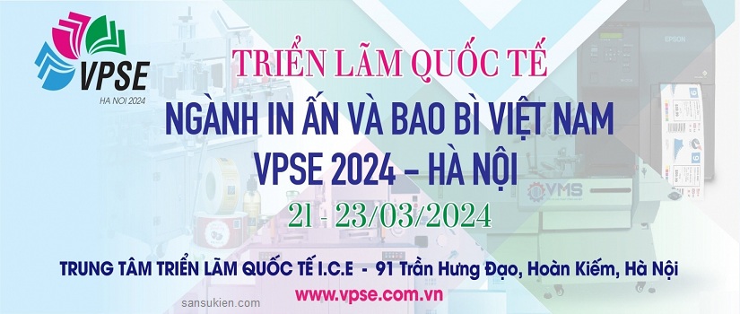 VPSE 2024 – Triển lãm Quốc tế In ấn và Bao bì Việt Nam