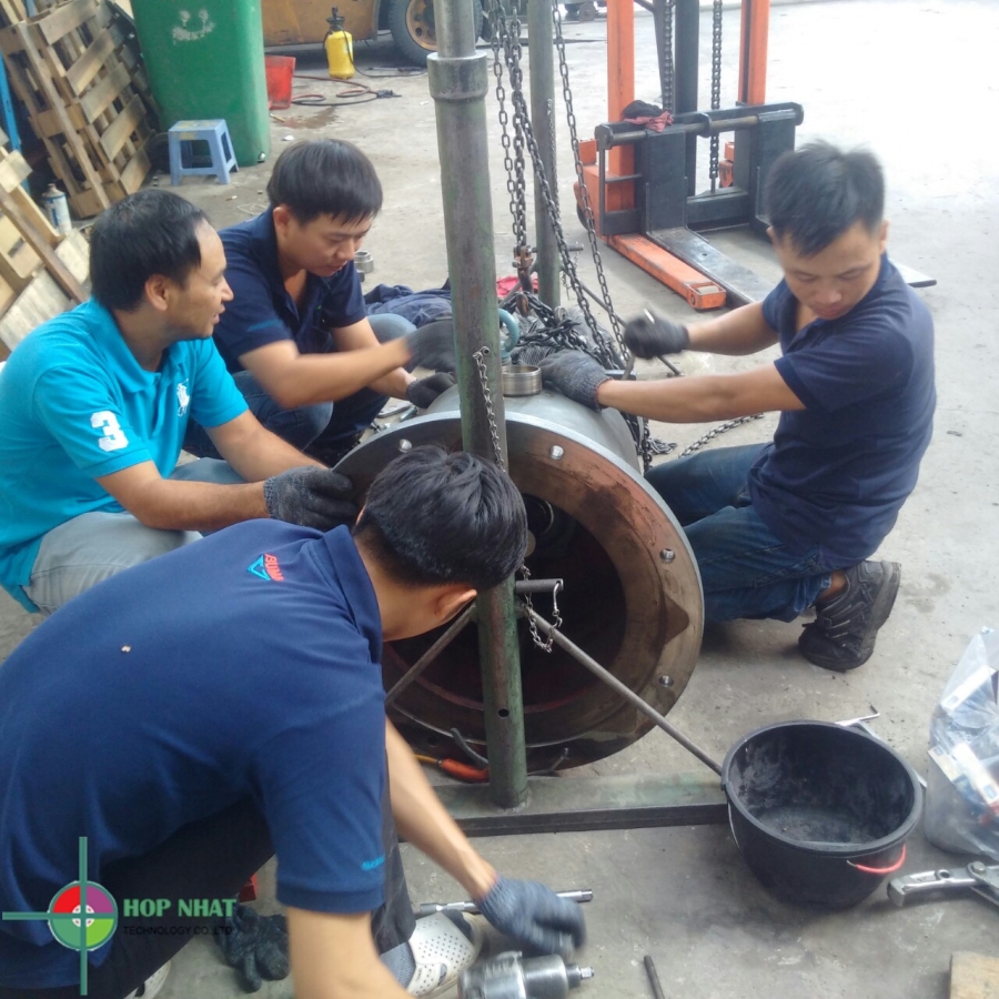 Sửa máy nén khí trục vít toàn quốc