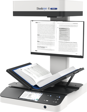 Máy scan Bookeye model BE4V3 BASIC_ Dùng cho phòng hành chính, kế toán, vật tư, kho, lưu trữ, thư viện