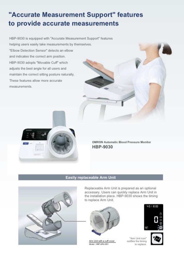Máy đo huyết áp chuyên dụng OMRON HBP 9030