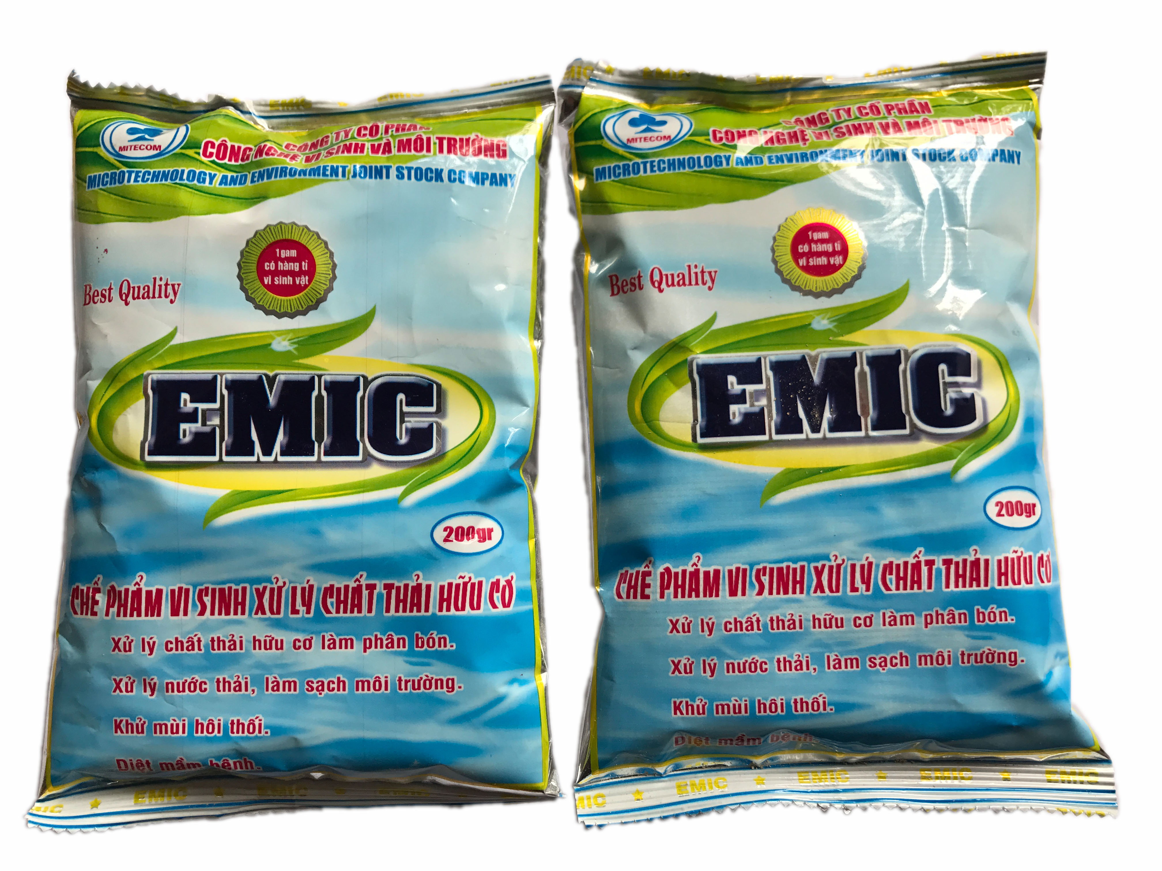 Chế phẩm vi sinh xử lý chất thải hữu cơ EMIC 