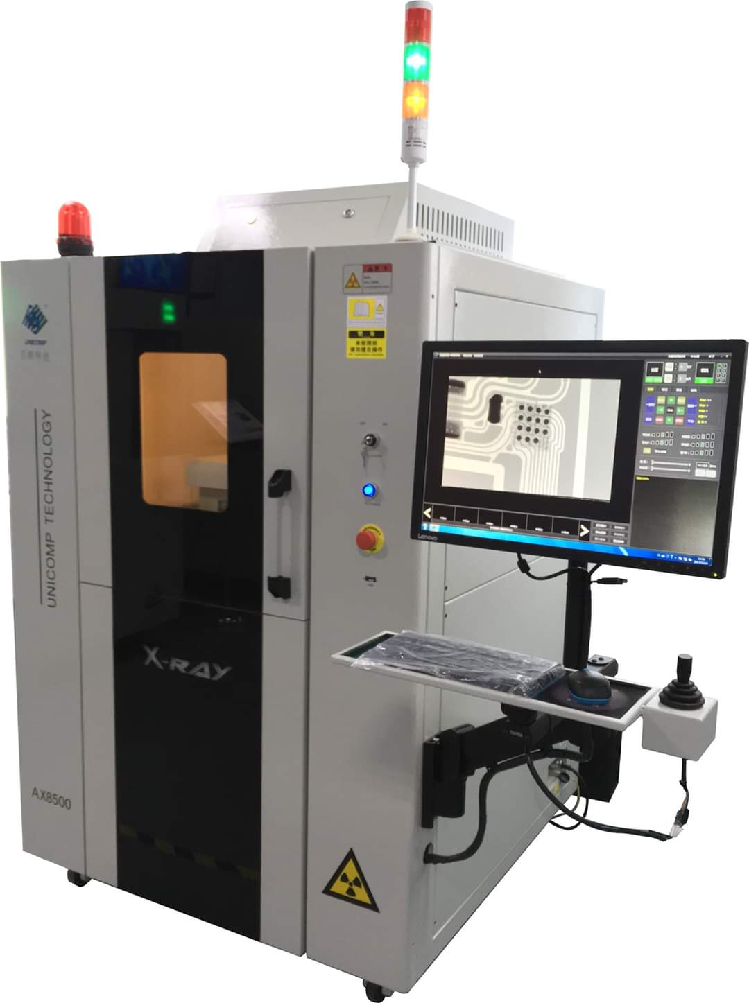 Máy x ray công nghiệp Unicomp- kiểm tra PCB, pin lithium in line