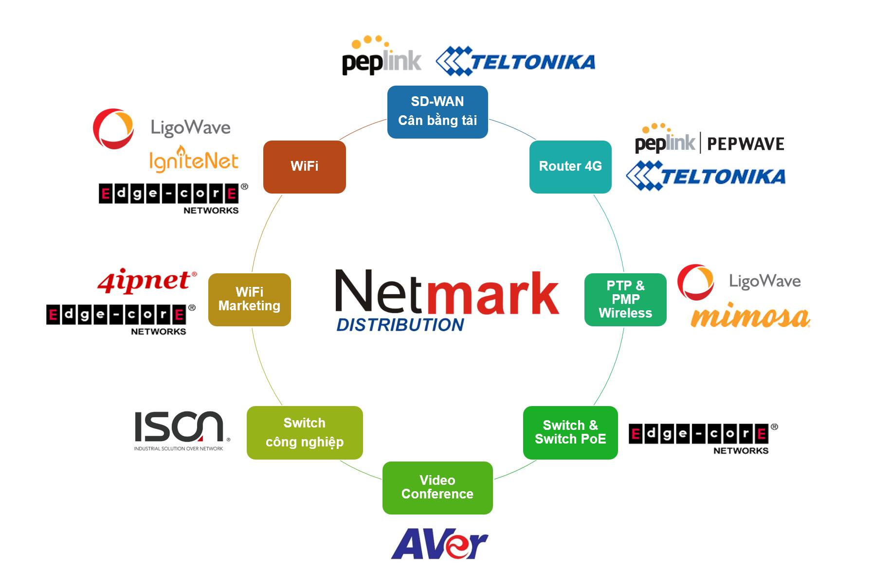  Công ty cổ phần phân phối Netmark